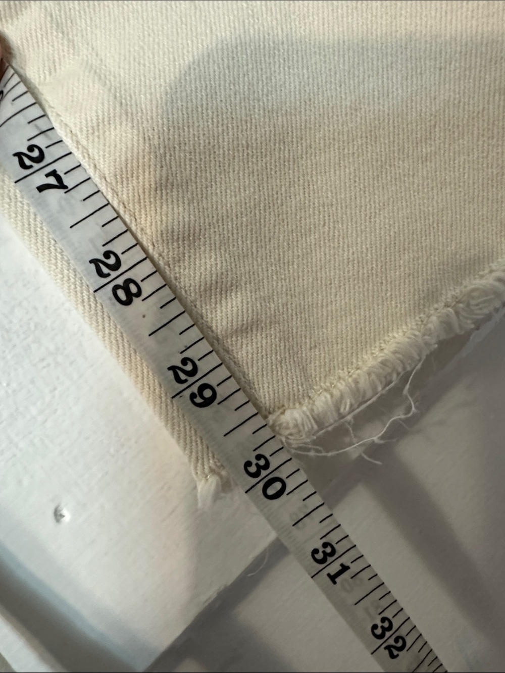 Carve Designs Cream Denim Pants - Picture 4 of 4